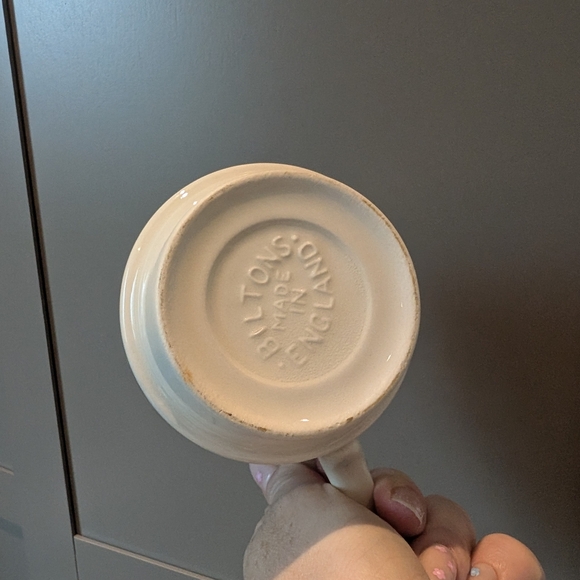 Vintage Leaf Print Ceramic Mugs Biltons England - Picture 8 of 8